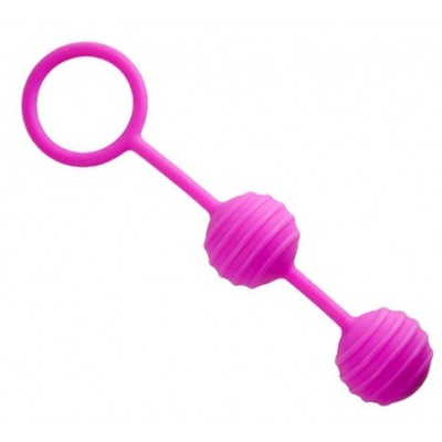 Шарики вагинальные Kegel ball розовые Шарики вагинальные Kegel ball розовые