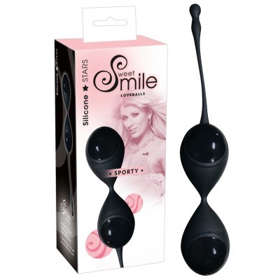 Вагинальные шарики Smile Balls черные Вагинальные шарики Smile Balls черные
