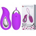 Стимулятор 2 в 1: виброяйцо и стимулятор клитора Pretty Love Eden