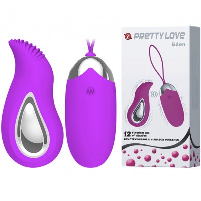 Стимулятор 2 в 1: виброяйцо и стимулятор клитора Pretty Love Eden Стимулятор 2 в 1: виброяйцо и стимулятор клитора Pretty Love Eden