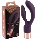 Перезаряжаемый вибратор для двойной стимуляции Elegant Series Double Vibe