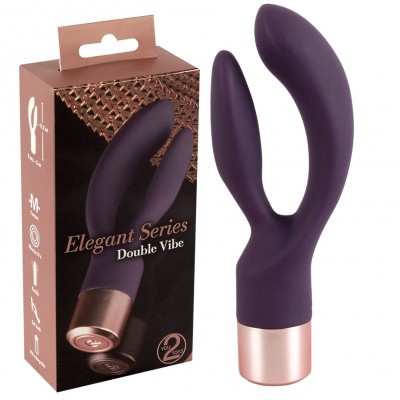 Перезаряжаемый вибратор для двойной стимуляции Elegant Series Double Vibe Перезаряжаемый вибратор для двойной стимуляции Elegant Series Double Vibe