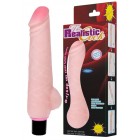 Реалистичный вибратор с мошонкой Realistic Cock 24 см