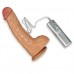 Реалистичный вибратор на присоске с розовой головкой Real Extreme Extra Girth