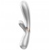 Смарт-вибратор с функцией нагрева Satisfyer Hot Lover серебристый