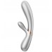 Смарт-вибратор с функцией нагрева Satisfyer Hot Lover серебристый