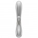 Смарт-вибратор с функцией нагрева Satisfyer Hot Lover серебристый