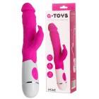 Вибратор с клиторальным стимулятором-кроликом Toyfa A-Toys Mist