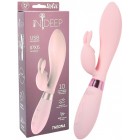 Перезаряжаемый вибратор Ideep Pro Theona розовый