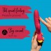 Вибратор с клиторальным стимулятором Romp Jazz Rabbit Vibrator Вибратор с клиторальным стимулятором Romp Jazz Rabbit Vibrator