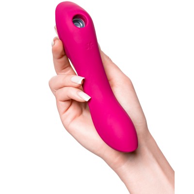 DEMO Вакуумный вибростимулятор для клитора и точки G Satisfyer Curvy Trinity 3 красный DEMO Вакуумный вибростимулятор для клитора и точки G Satisfyer Curvy Trinity 3 красный