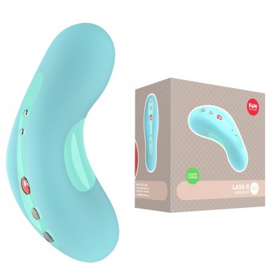 Вибромассажер Fun Factory Laya II, голубой