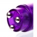 Фиолетовый мини-стимулятор Erotist Adult Toys с насадкам Фиолетовый мини-стимулятор Erotist Adult Toys с насадкам