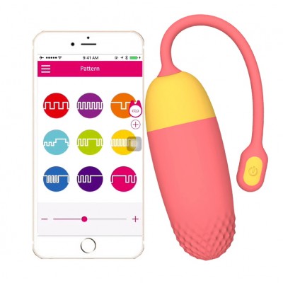 Смарт-виброяйцо Magic Motion Magic Vini оранжевое Смарт-виброяйцо Magic Motion Magic Vini оранжевое