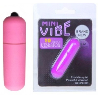 Вибропуля Mini Vibe с 10 функциями вибрации розовая Вибропуля Mini Vibe с 10 функциями вибрации розовая