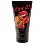 Гель съедобный Lick It клубника 100 мл