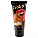 Гель съедобный Lick it белый шоколад 100 мл