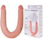 Двусторонний фаллоимитатор Naughty Instinct