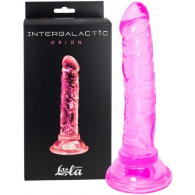 Прозрачный фаллоимитатор Intergalactic Orion Pink