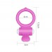 Виброкольцо розовое Power Heart Clit Cockring