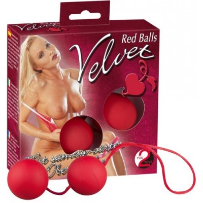 Вагинальные шарики Velvet Red Balls Вагинальные шарики Velvet Red Balls
