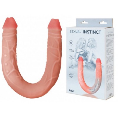 Двойной фаллоимитатор с хребтом Sensual Instinct Двойной фаллоимитатор с хребтом Sensual Instinct
