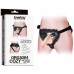 Чёрный ремень ORGASM COZY HARNESS SERIES для страпона