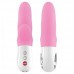 Вибратор с клиторальным стимулятором Fun Factory Miss Bi нежно-розовый