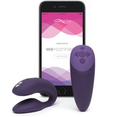 Смарт-вибратор для двоих We-Vibe Chorus фиолетовый Смарт-вибратор для двоих We-Vibe Chorus фиолетовый