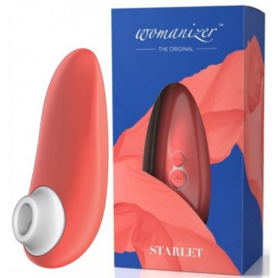 Бесконтактный клиторальный стимулятор Womanizer Starlet 2, коралловый