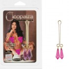 Зажим для половых губ с фиолетовыми кристаллами