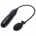 Черный фаллоимитатор с грушей Pump'N Play Dong 6.5