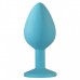 Анальная пробка Emotions Cutie Medium Turquoise light purple crystal Анальная пробка Emotions Cutie Medium Turquoise light purple crystal