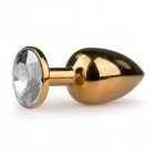 Анальное украшение Golden Plug Small прозрачный
