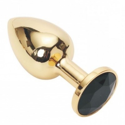 Анальное украшение Golden Plug Small черный