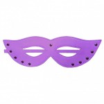 БДСМ маска фиолетовая