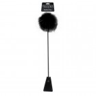 Стек Feather Crop с пуховкой на конце черный