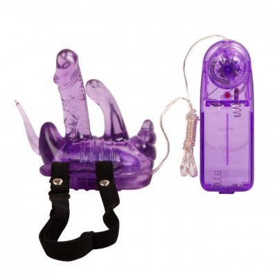 Вибро-бабочка на ремешках Butterfly Peri