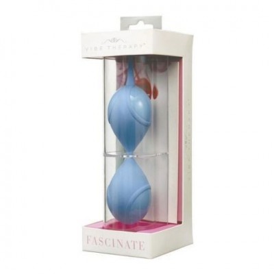 Силиконовые шарики Vibe Therapy Fascinate Blue Силиконовые шарики Vibe Therapy Fascinate Blue
