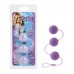 Три вагинальных шарика First Time фиолетовые