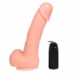 Вибратор с ротацией с выносным пультом управления, телесный