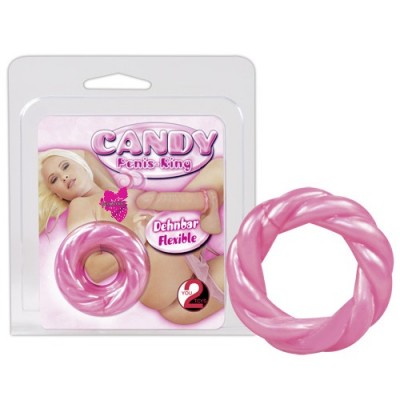 Насадка эрекционное кольцо Карамельная нуга