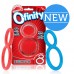 Голубое двухпетельное кольцо Ofinity