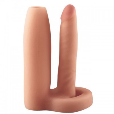 Расширяющая насадка с анальным фаллосом Double Trouble Girth Расширяющая насадка с анальным фаллосом Double Trouble Girth