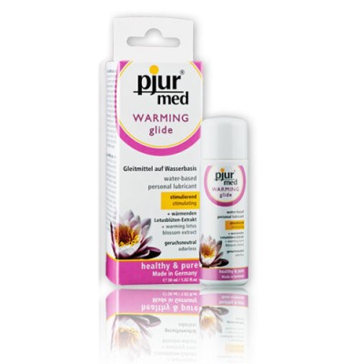 Стимулирующий лубрикант с экстрактом лотоса pjur Med Warming glide 30 ml Стимулирующий лубрикант с экстрактом лотоса pjur Med Warming glide 30 ml
