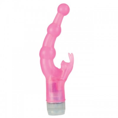 Гибкий стимулятор Розовый зайчик