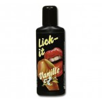 Гель съедобный Lick it ваниль 100 мл