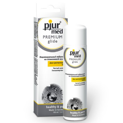 Гипоаллергенный силиконовый лубрикант pjur Med Premium glide 30 ml