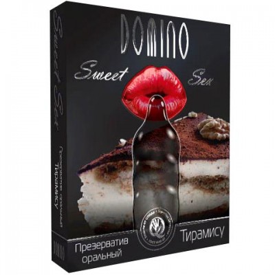 Презервативы Domino Sweet Sex Тирамису 3 шт