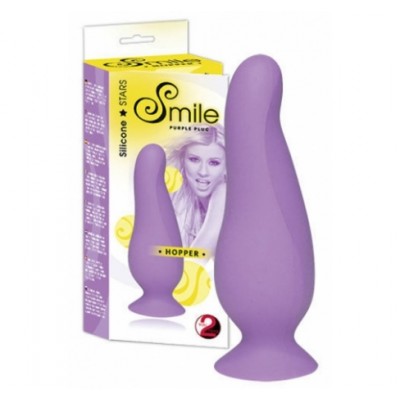 Smile Анальная втулка Hopper фиолетовая